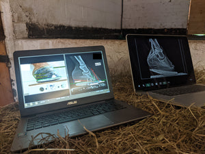 Metron-DVM bundle kit + touchscreen PC: Your equine X-rays analyzed in seconds!